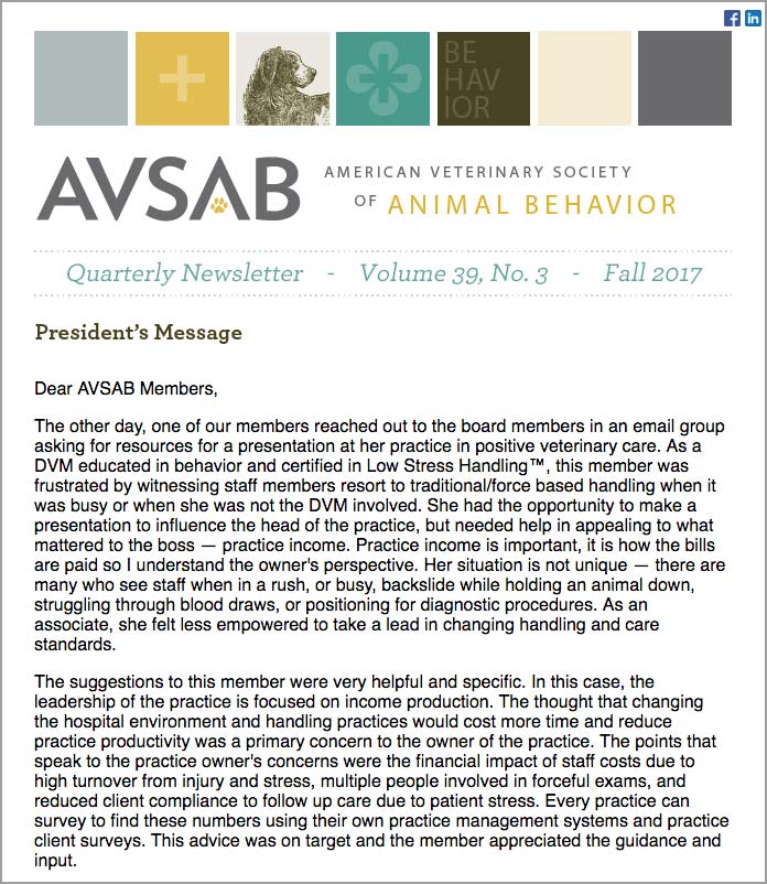 Avsab Newsletter